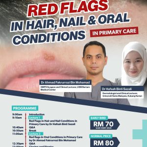 (RECORDING) Red Flags in Hair, Nail,& Oral Conditions in Primary Care